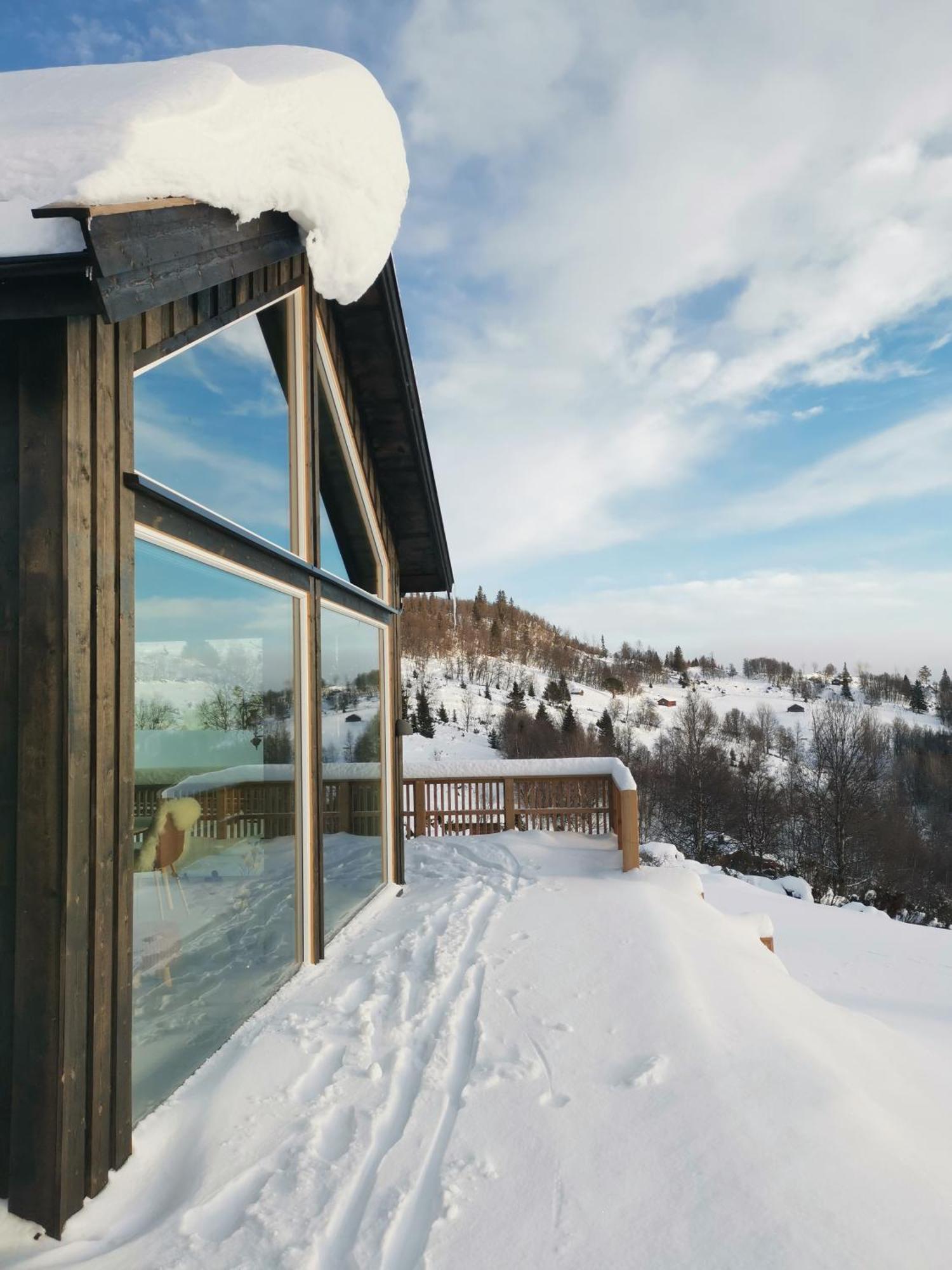 Na Er Vinteren Kommet Til Hallingdal Ål Esterno foto